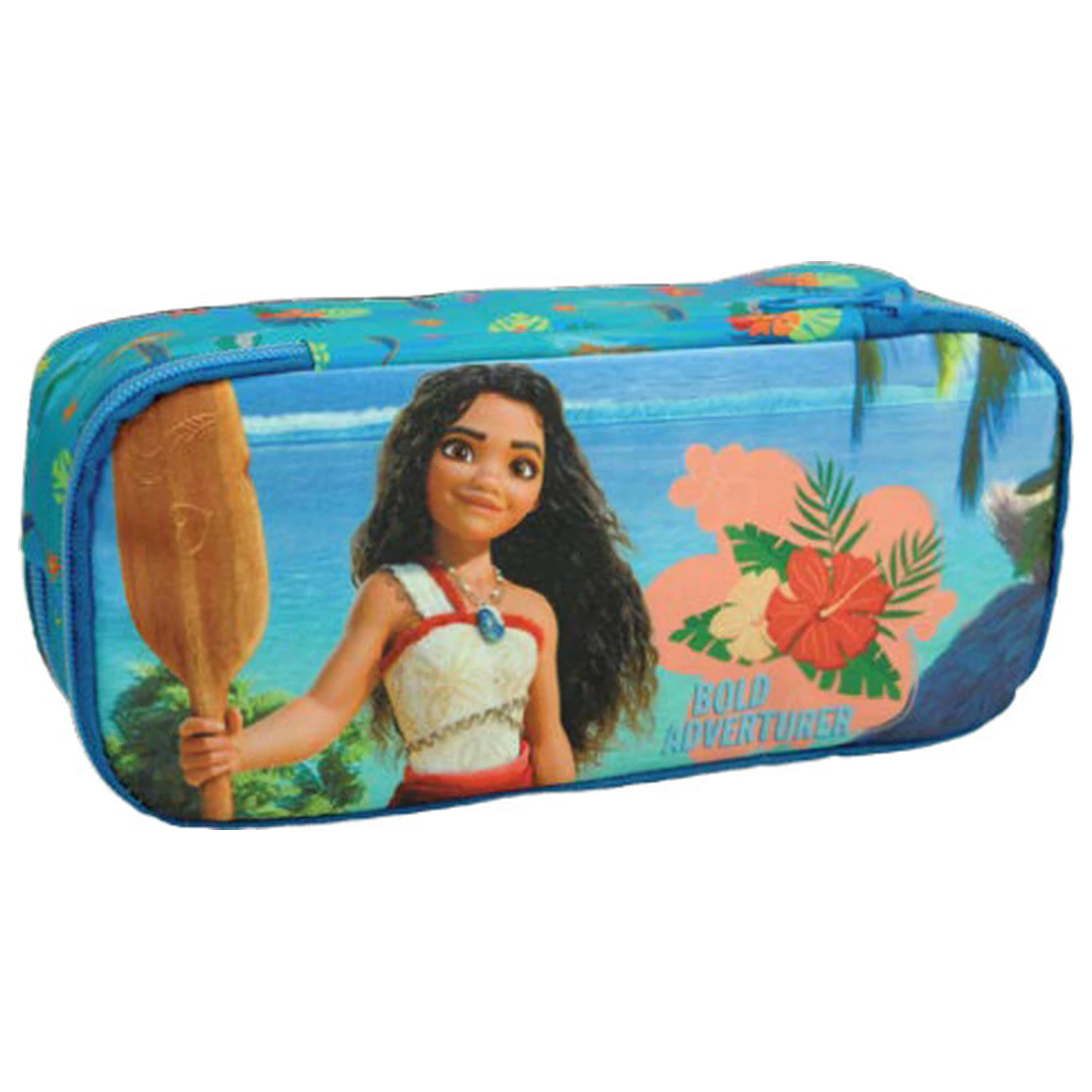 Disney Moana Bold Adventurer dvoukomorový penál 26 cm fotografii produktu
