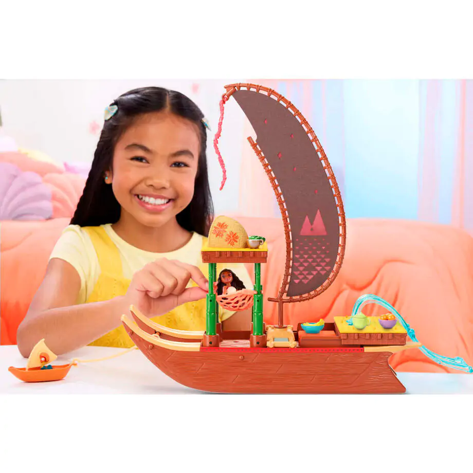 Disney Vaiana Moana 2 Dobrodružná kánoe playset fotografii produktu