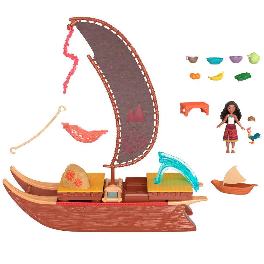 Disney Vaiana Moana 2 Dobrodružná kánoe playset fotografii produktu