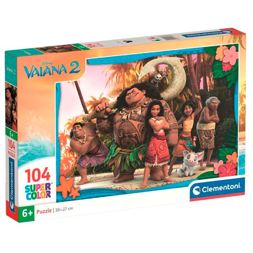 Disney Vaiana Moana 2 puzzle 104 dílků fotografii produktu