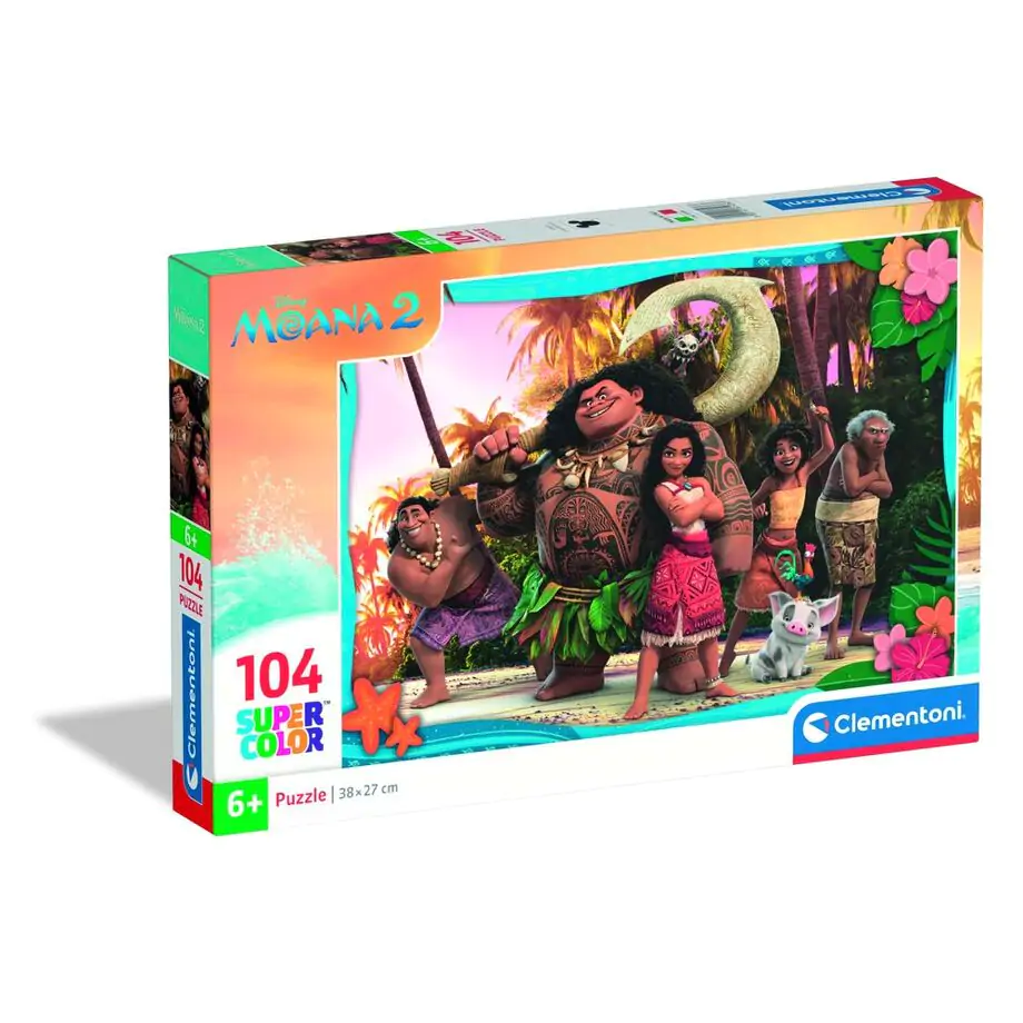 Disney Vaiana Moana 2 puzzle 104 dílků fotografii produktu