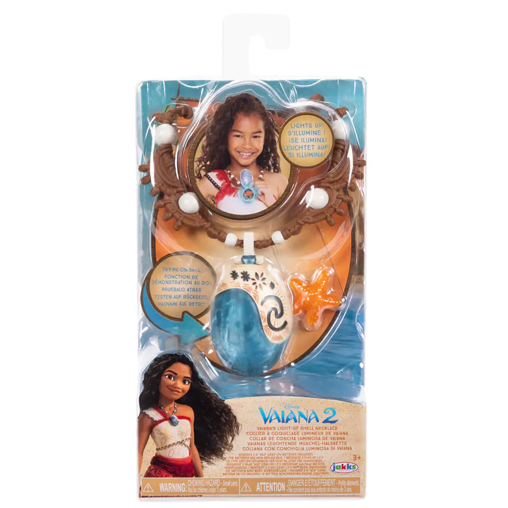 Disney Vaiana Moana 2 náhrdelníky s mořskou hvězdicí fotografii produktu