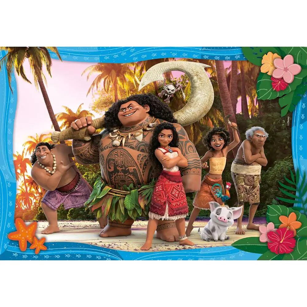 Disney Vaiana Moana 2 super puzzle 104 dílků fotografii produktu