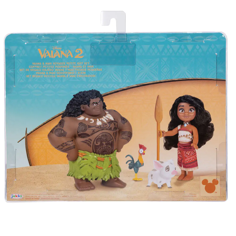 Disney Vaiana Moana 2 Vaiana & Maui panenka 15 cm fotografii produktu