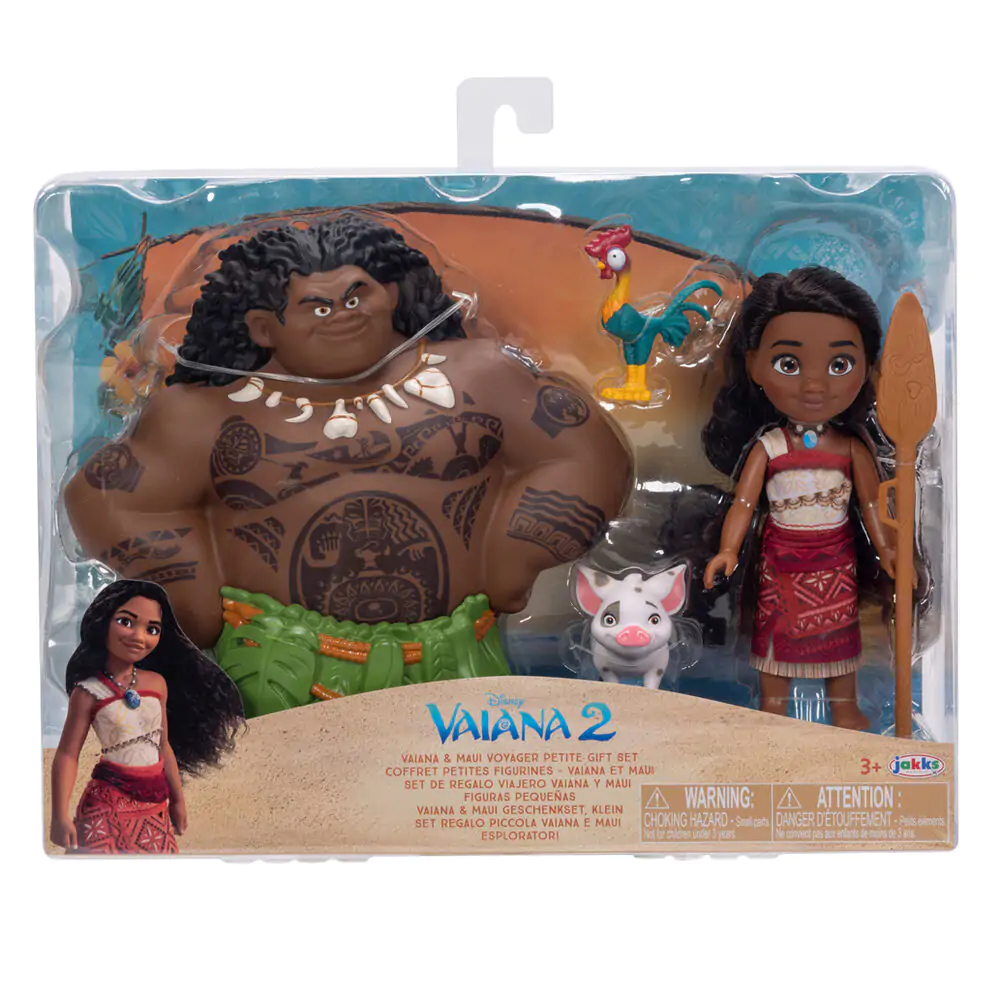 Disney Vaiana Moana 2 Vaiana & Maui panenka 15 cm fotografii produktu