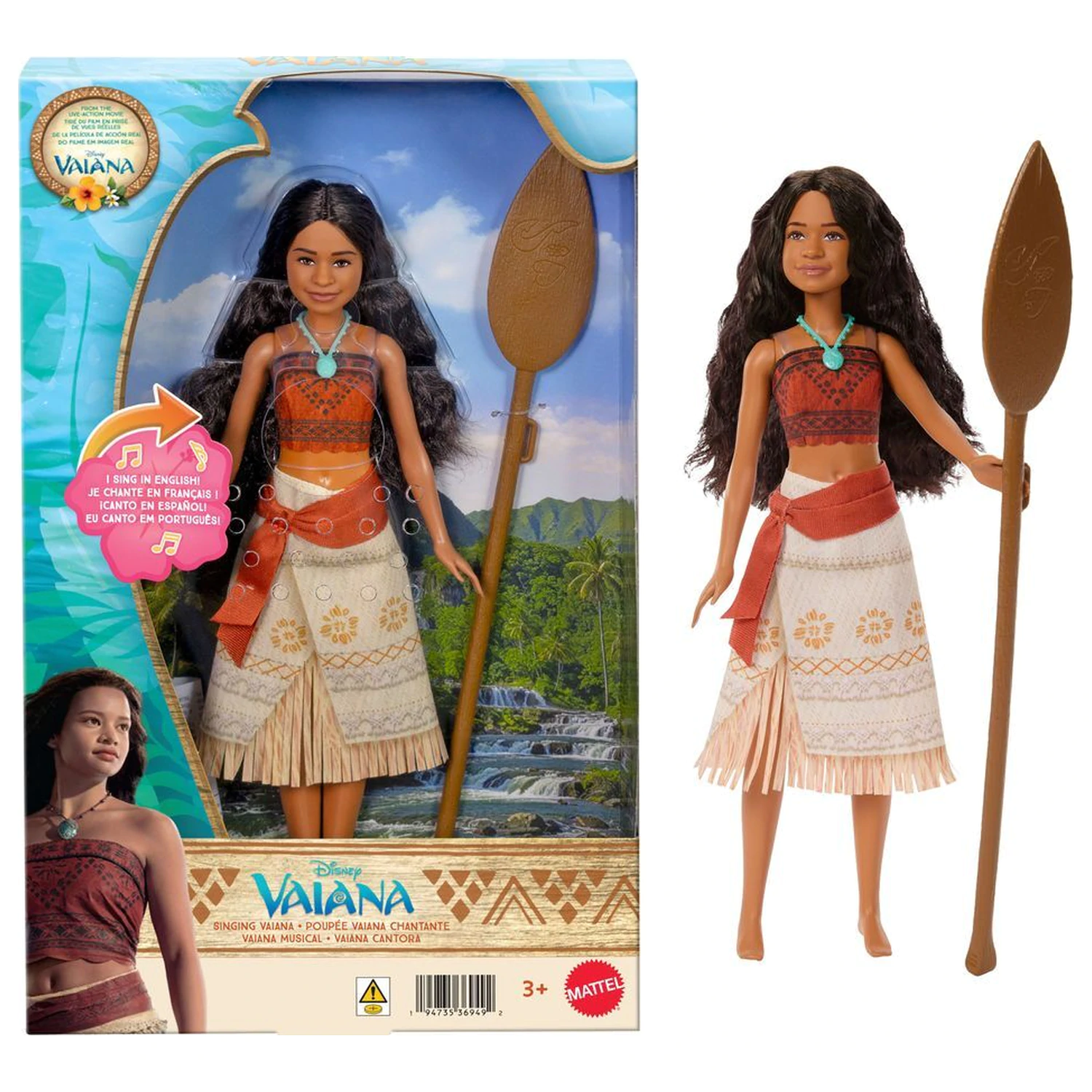 Disney Vaiana Moana Zpívající panenka fotografii produktu