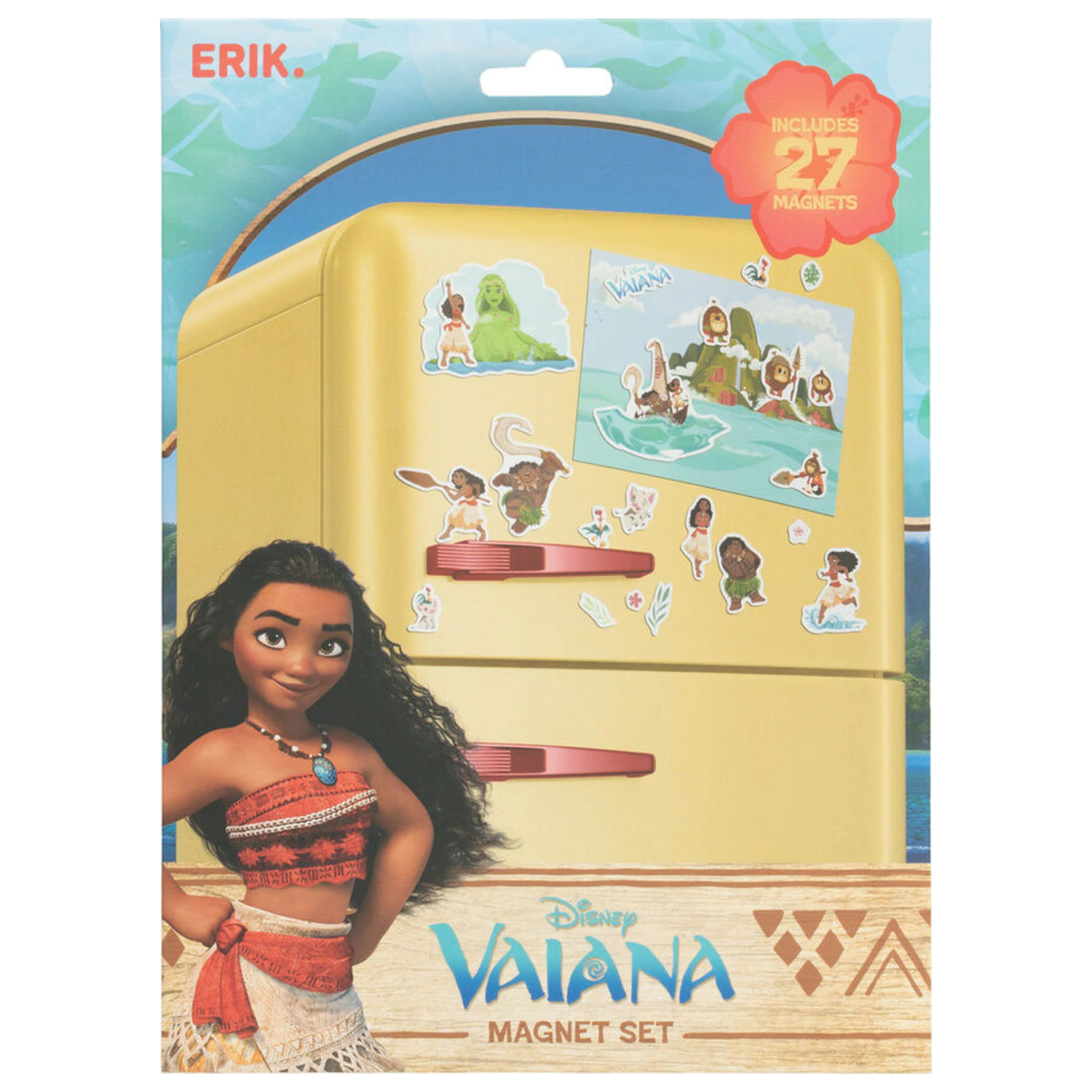 Disney Vaiana Moana sada vyřezávaných magnetů fotografii produktu