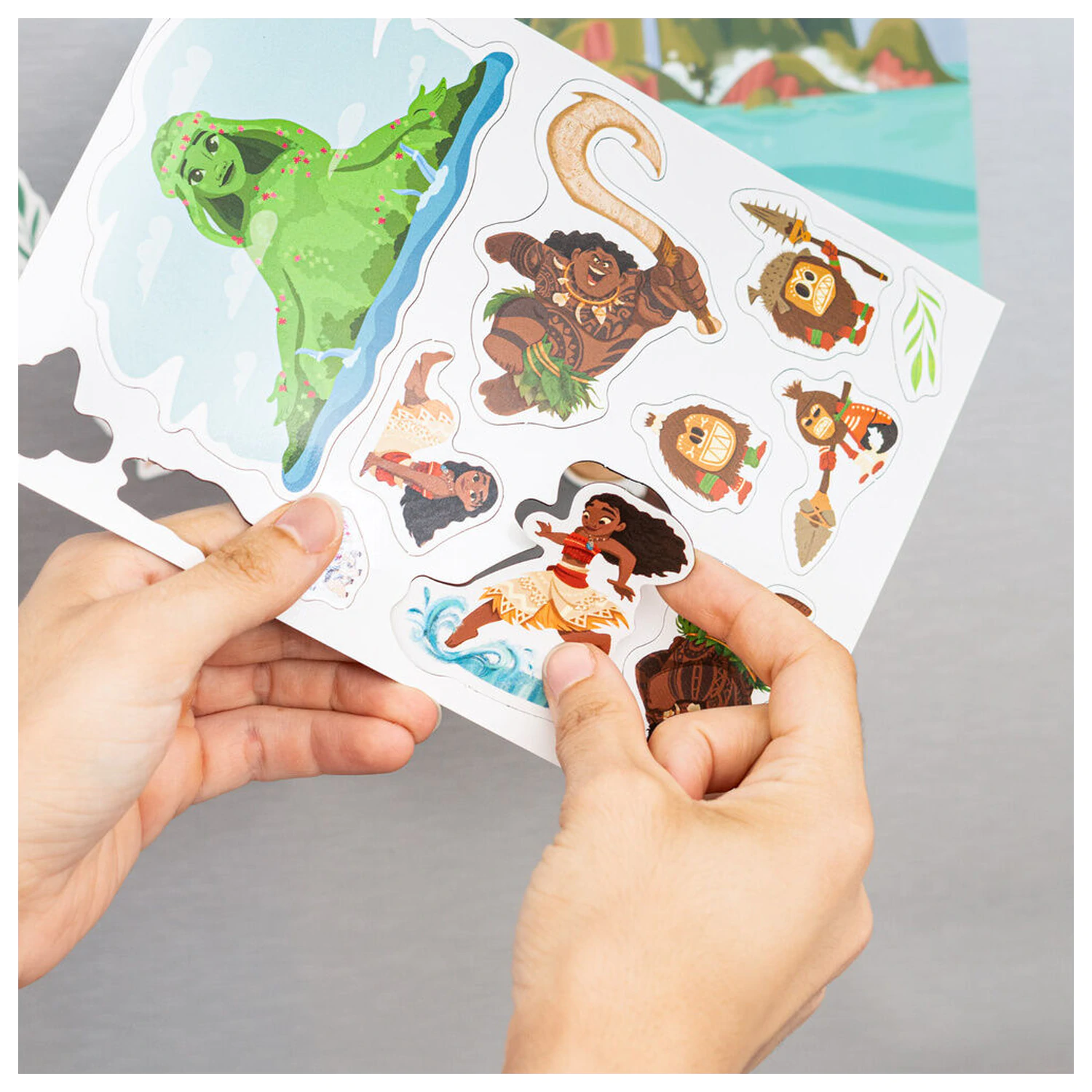 Disney Vaiana Moana sada vyřezávaných magnetů fotografii produktu