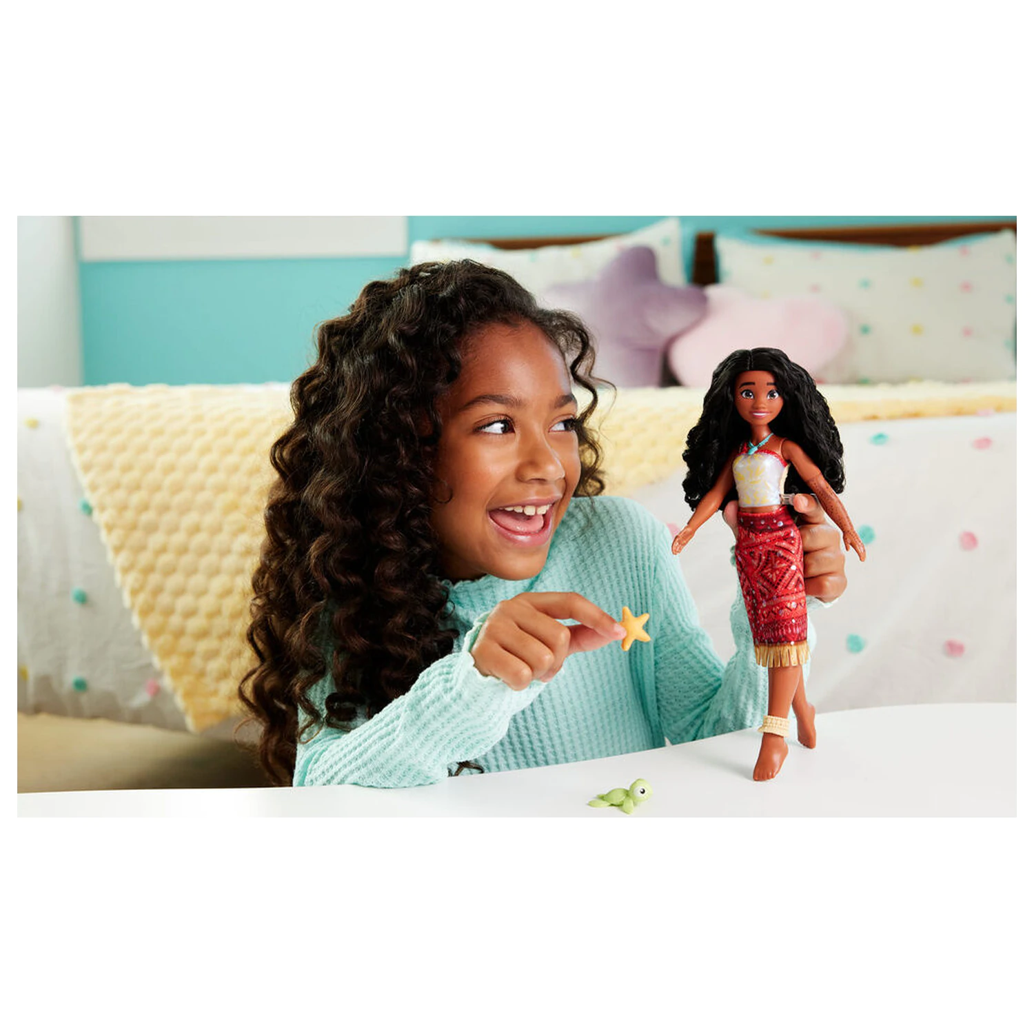 Disney Vaiana Moana plavecká Tautai Vaiana panenka fotografii produktu