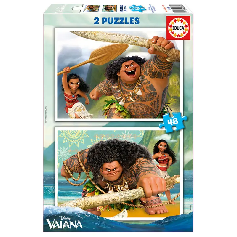 Disney Vaiana puzzle 2x48 dílků fotografii produktu