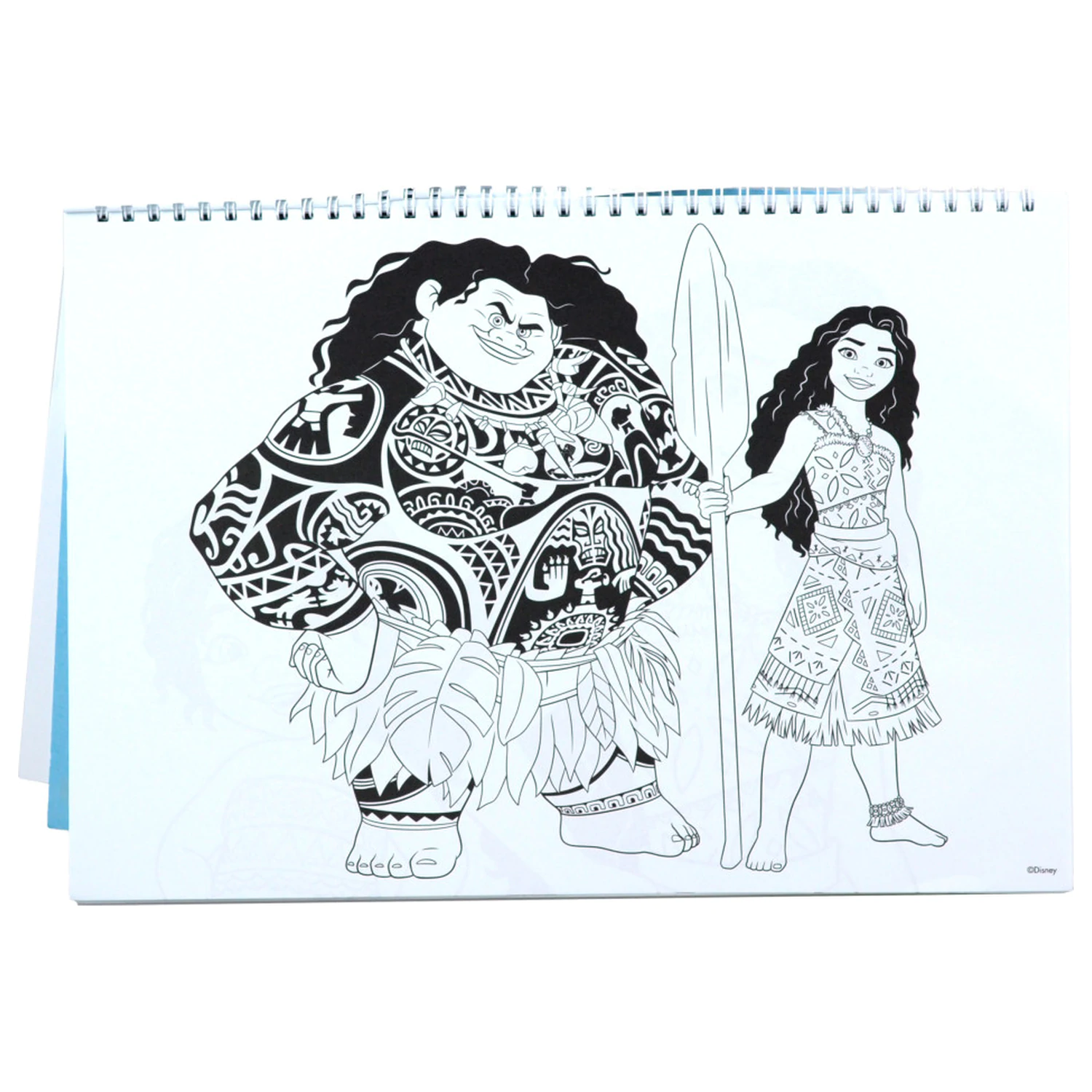 Disney Moana Together Again A/4 spirálový skicák 40 listů se samolepkami fotografii produktu
