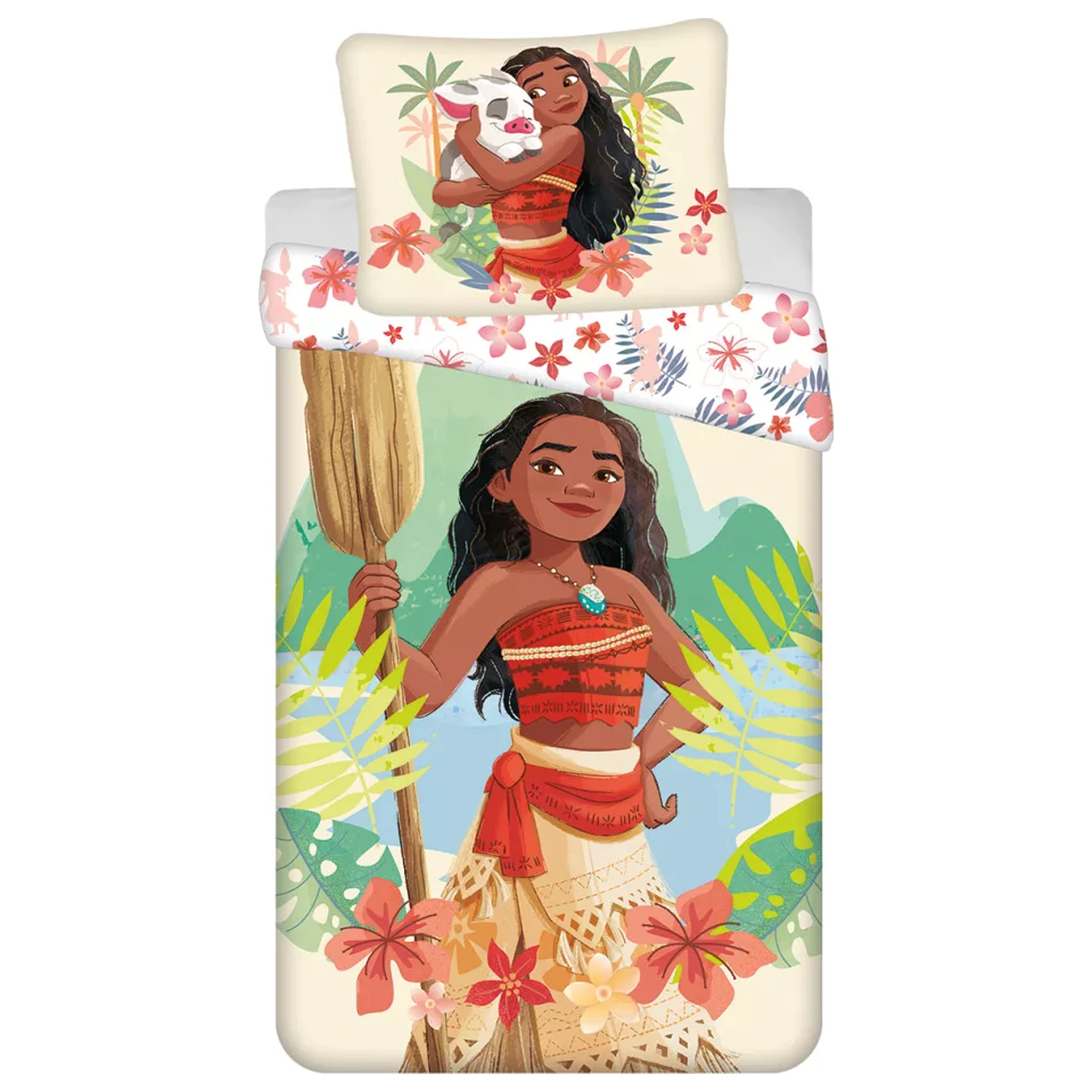 Disney Moana Tropicool povlak na přikrývku fotografii produktu