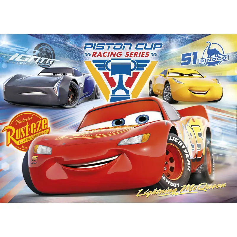 Disney Cars 3 puzzle 104 dílků fotografii produktu