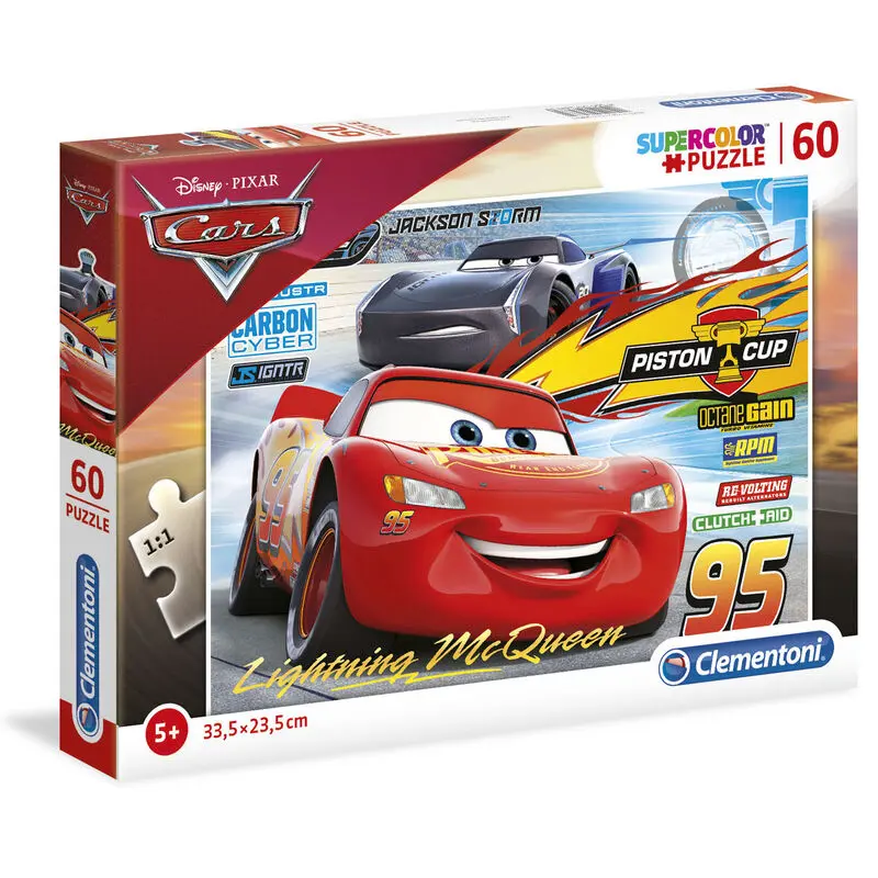 Disney Cars 3 puzzle 60 dílků fotografii produktu