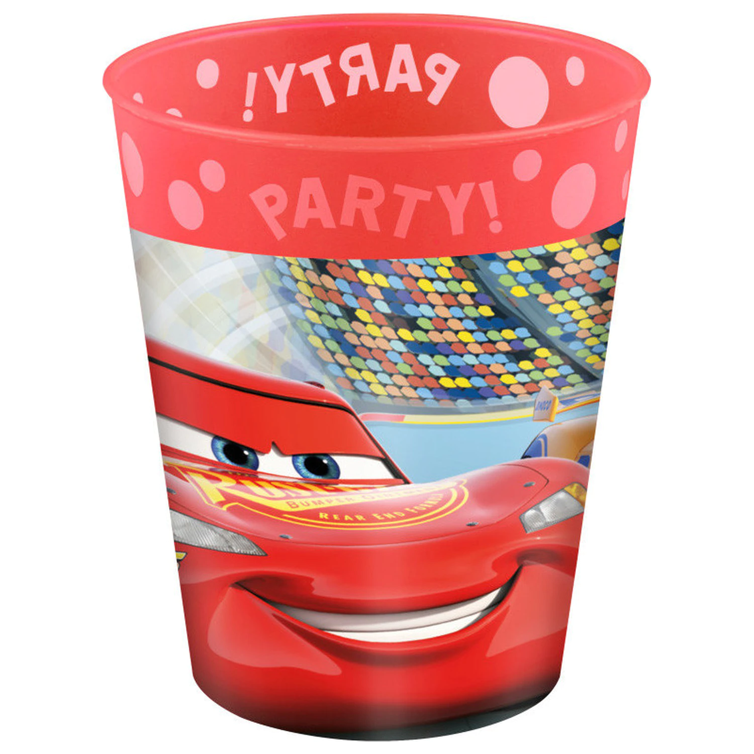 Disney Cars Arena Race Micro Premium plastové kelímky sada 4 kusů, 250 ml fotografii produktu