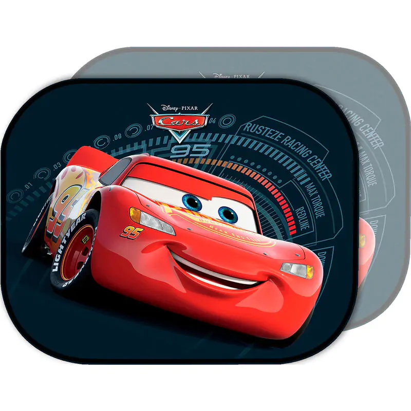 Disney Cars sada 2 slunečních clon na okno fotografii produktu