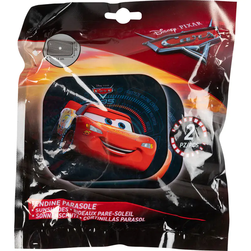 Disney Cars sada 2 slunečních clon na okno fotografii produktu