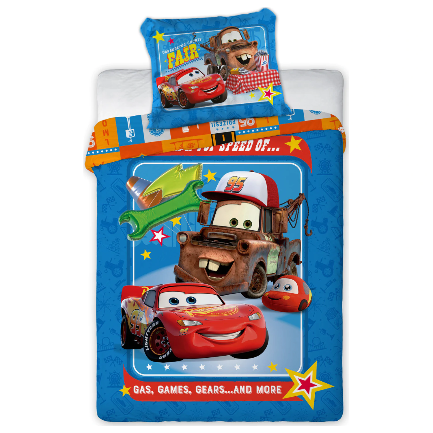 Disney Cars Fair povlak na peřinu pro batolata fotografii produktu