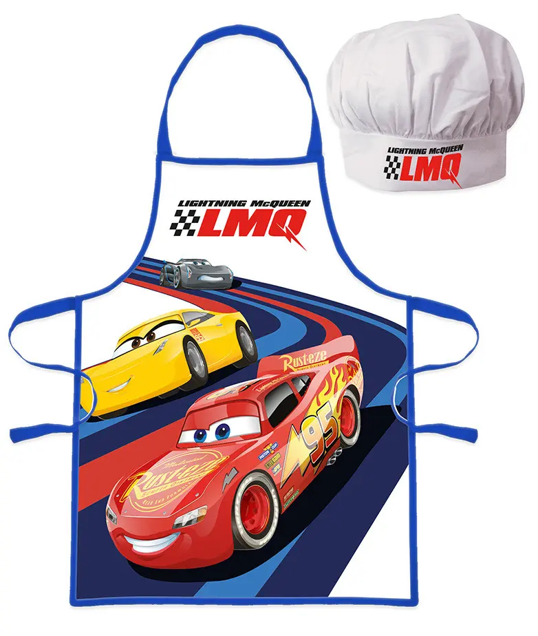 Disney Cars Dětská zástěra, sada 2 kusy fotografii produktu