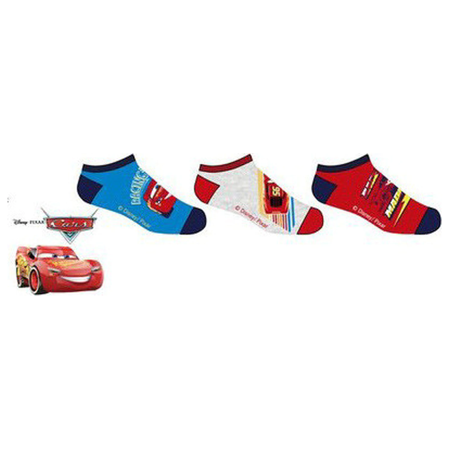 Disney Cars Hero Dětské tajné ponožky 27/30 fotografii produktu