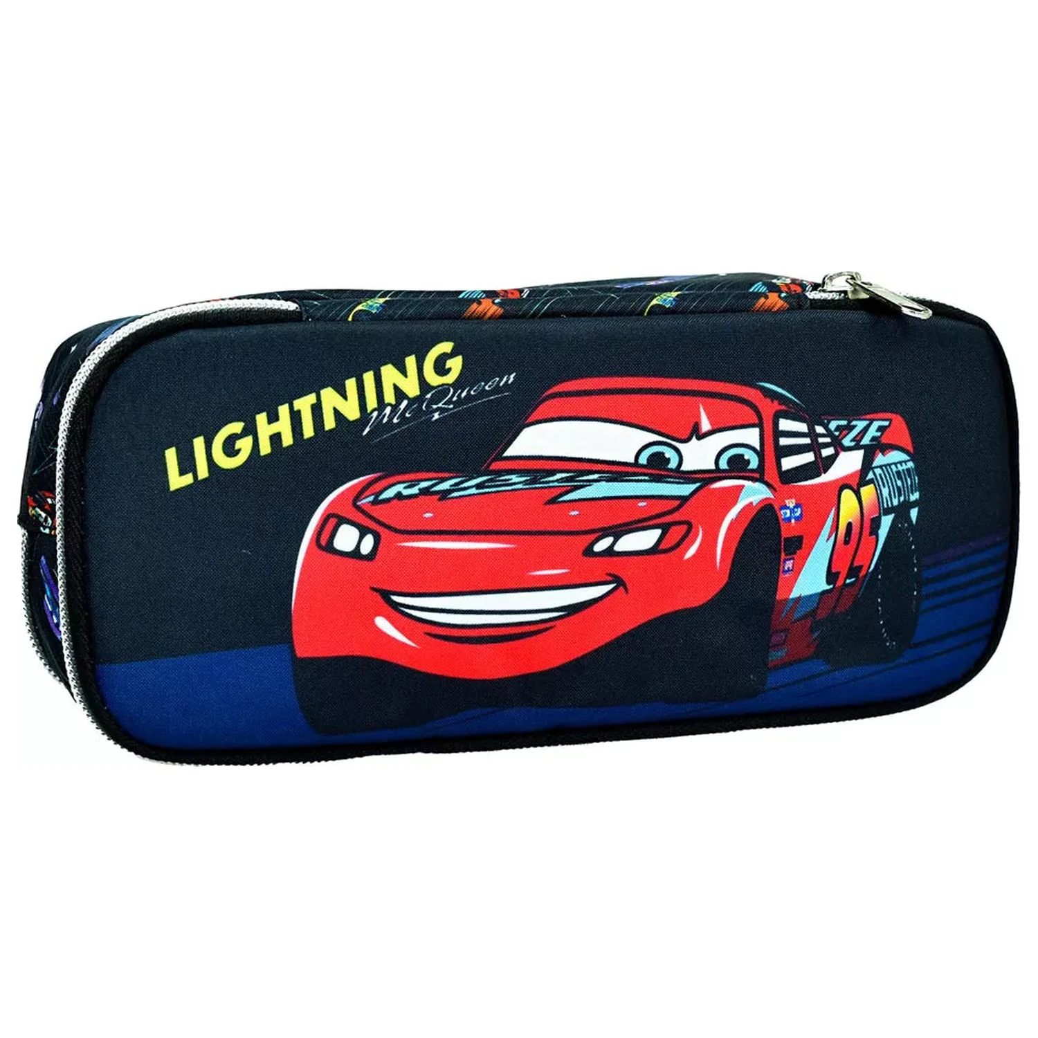 Disney Cars Lightning 2 přihrádkový penál 26 cm fotografii produktu