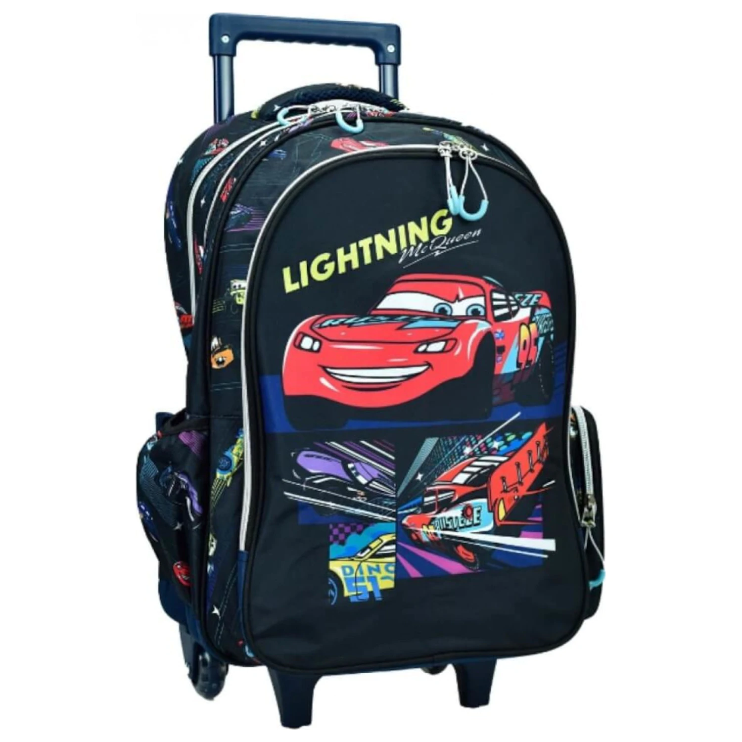 Disney Cars Lightning McQueen pojízdný školní batoh, 46 cm fotografii produktu