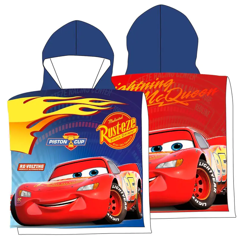 Disney Cars mikrovláknové pončo osuška fotografii produktu