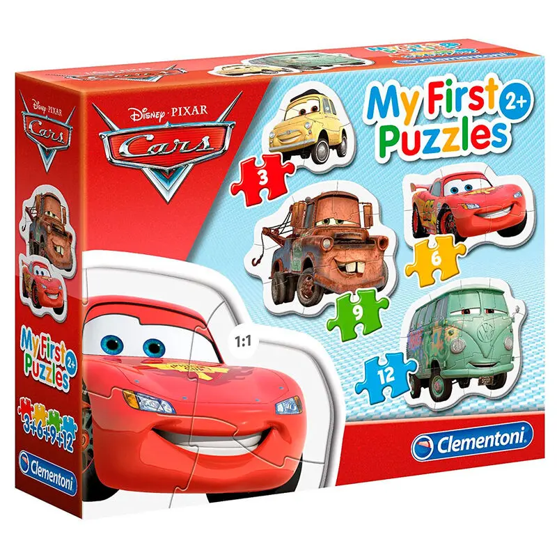 Disney Cars Moje první puzzle 3-6-9-12 dílků fotografii produktu