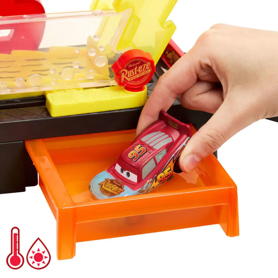 Disney Cars Závodní Připraven mycí linka Playset fotografii produktu