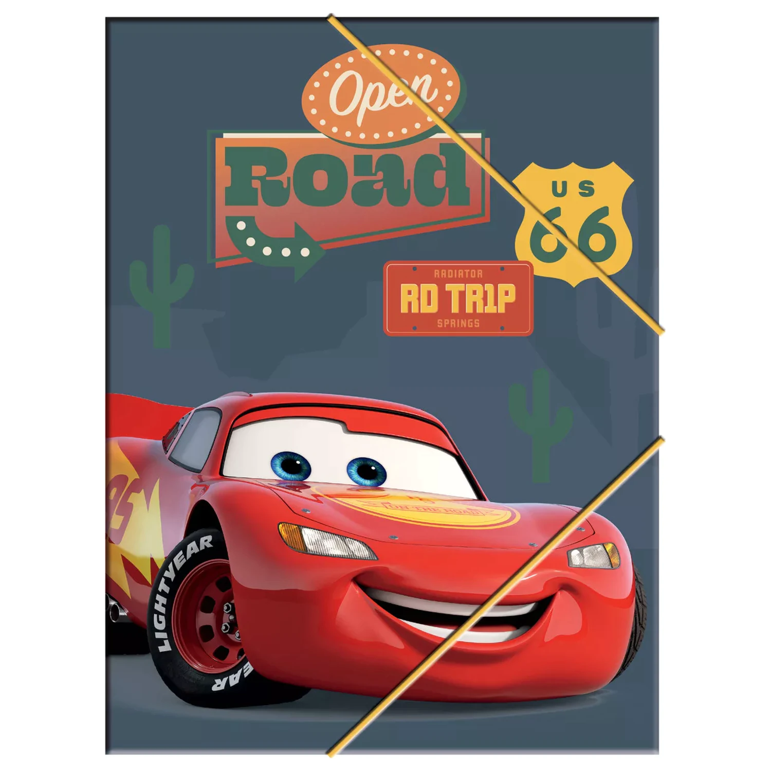 Disney Cars Road A/4 Elastický Folder fotografii produktu
