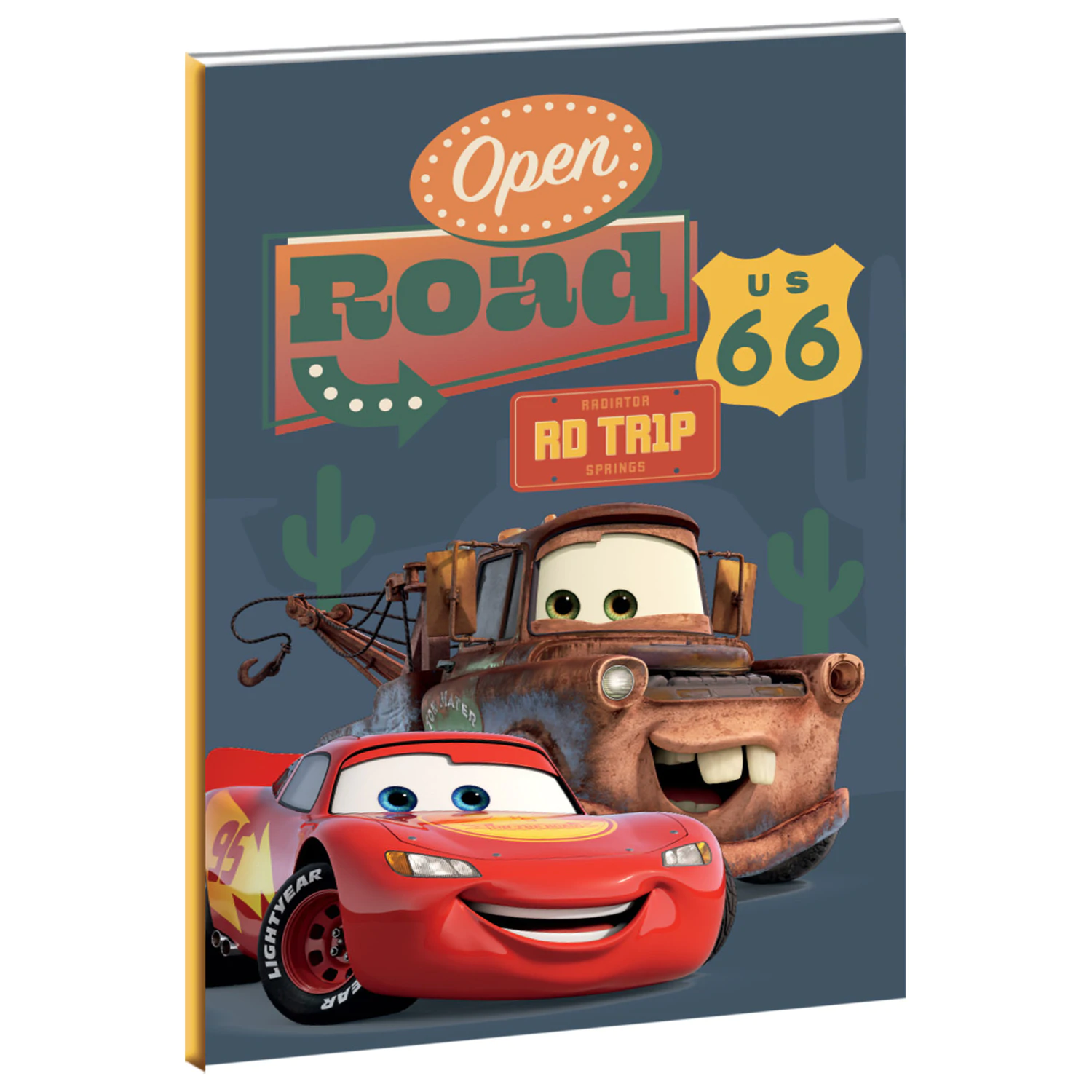 Disney Cars Silniční B/5 Linkovaný Sešit 40 Listů fotografii produktu