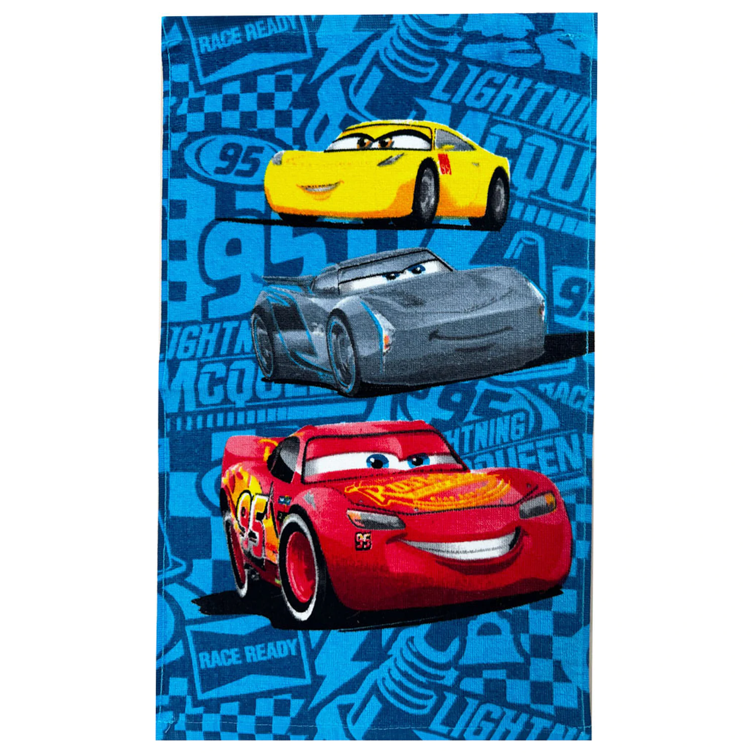 Disney Cars Speed Champions ručník na ruce, ručník na obličej, ručník fotografii produktu