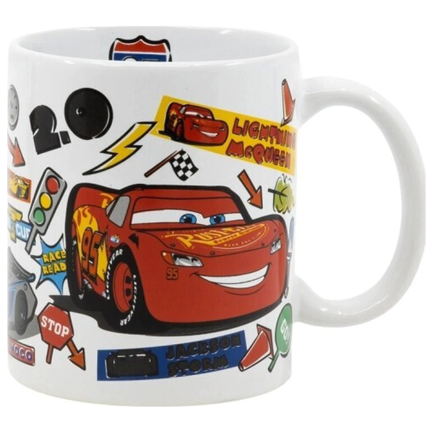 Disney Cars samolepky hrnek fotografii produktu