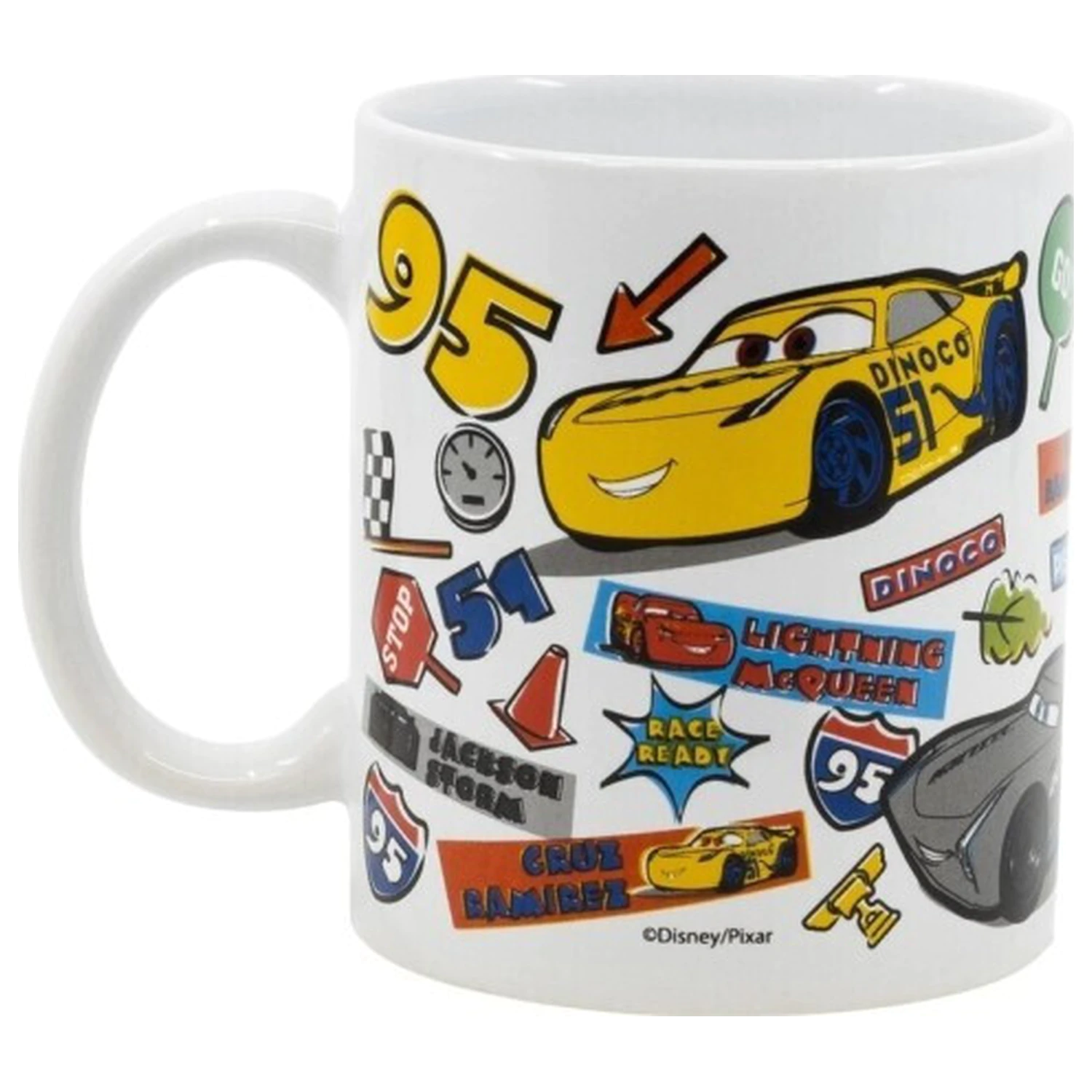 Disney Cars samolepky hrnek fotografii produktu