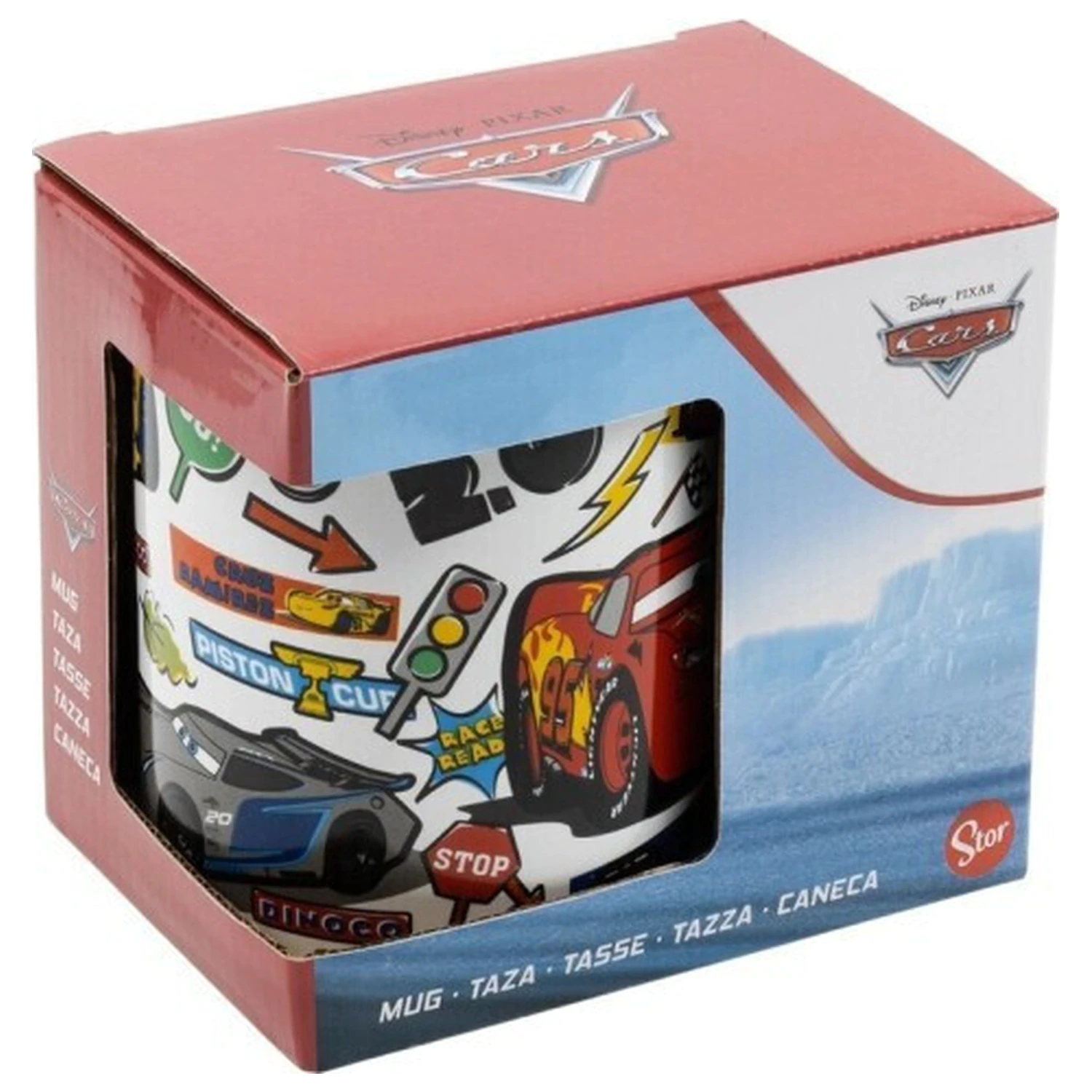 Disney Cars samolepky hrnek fotografii produktu