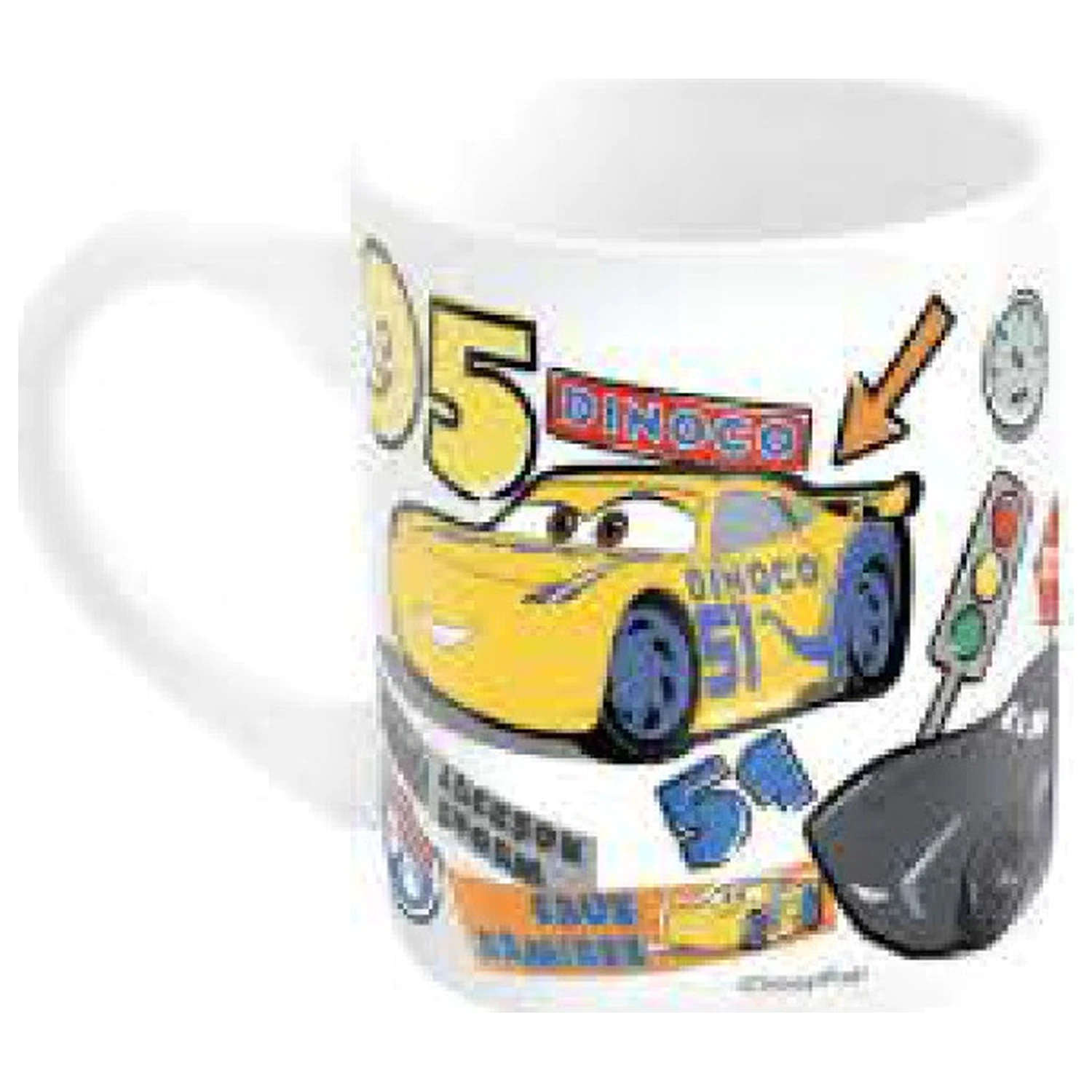 Disney Cars samolepky hrnek fotografii produktu
