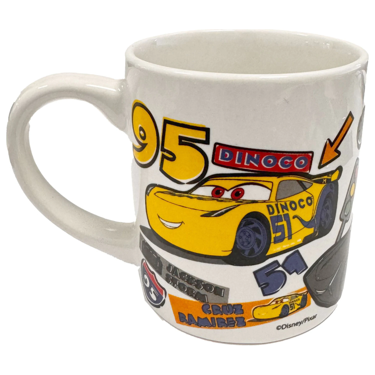 Disney Cars samolepky hrnek fotografii produktu