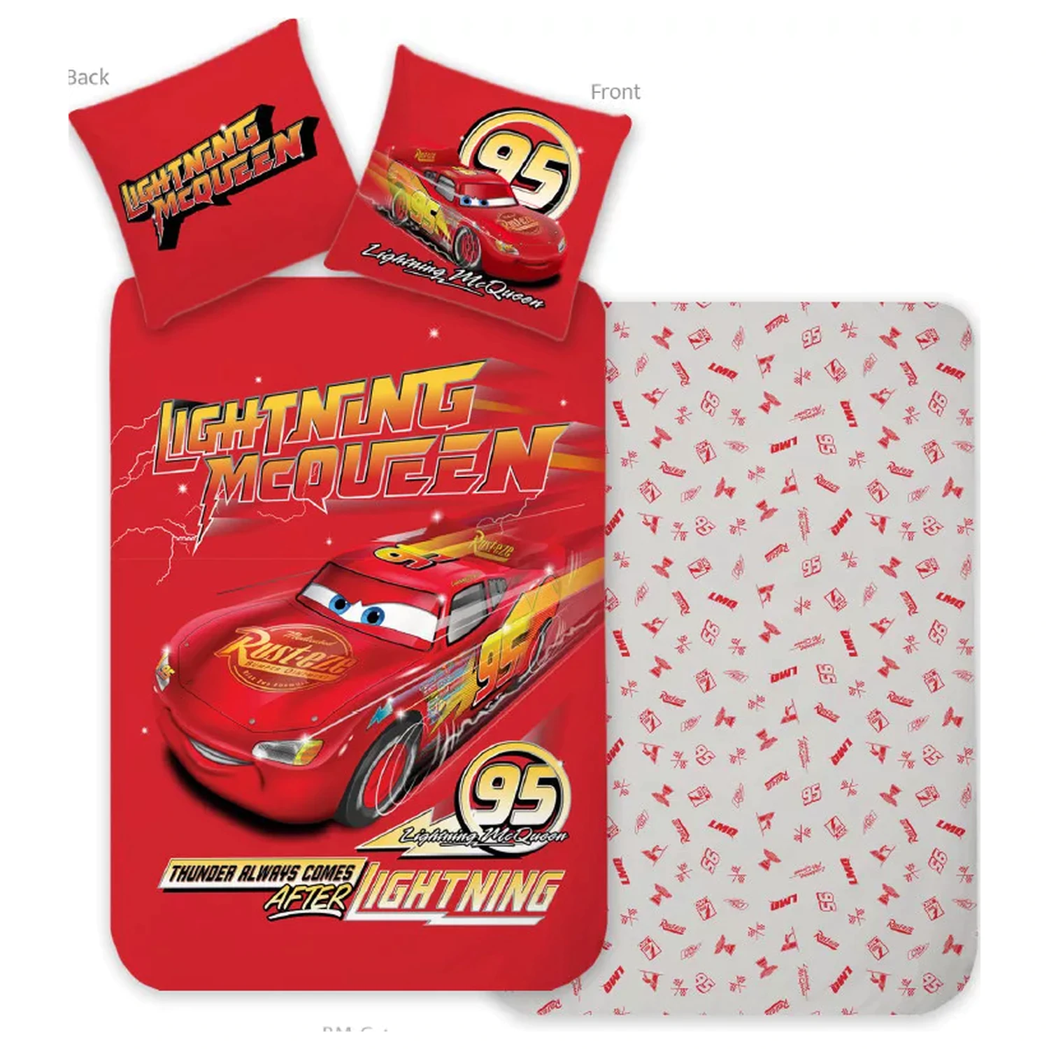 Disney Cars Thunder Dětský povlak na peřinu fotografii produktu