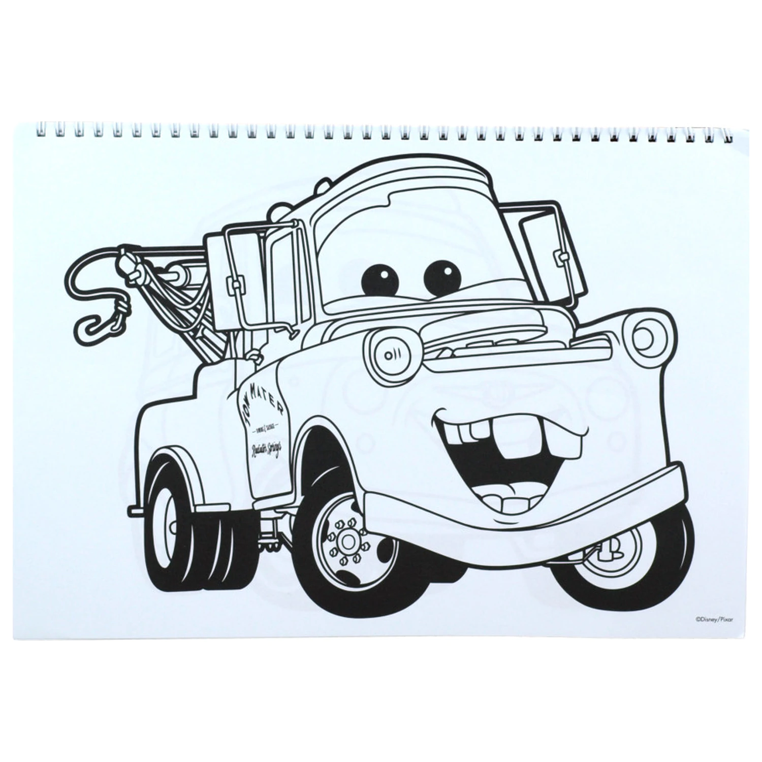 Disney Cars Vroom A/4 spirálový skicář 40 listů s nálepkami fotografii produktu