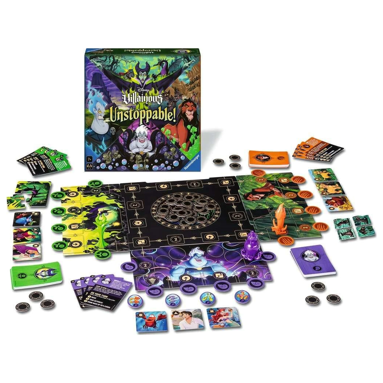 Disney Villainous: Unstoppable Desková hra fotografii produktu