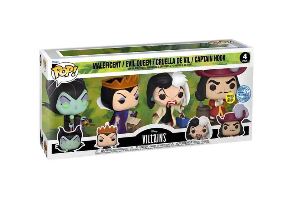 Disney Villains Funko POP! Movies vinylová figurka 4-Pack padouši (GW)(EMEA) 9 cm fotografii produktu