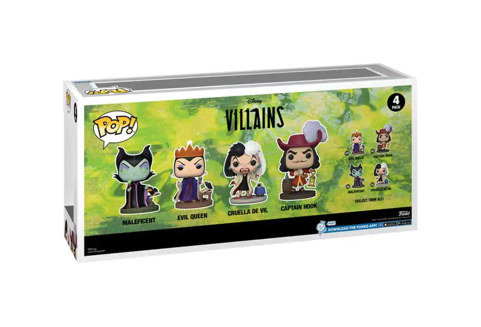 Disney Villains Funko POP! Movies vinylová figurka 4-Pack padouši (GW)(EMEA) 9 cm fotografii produktu