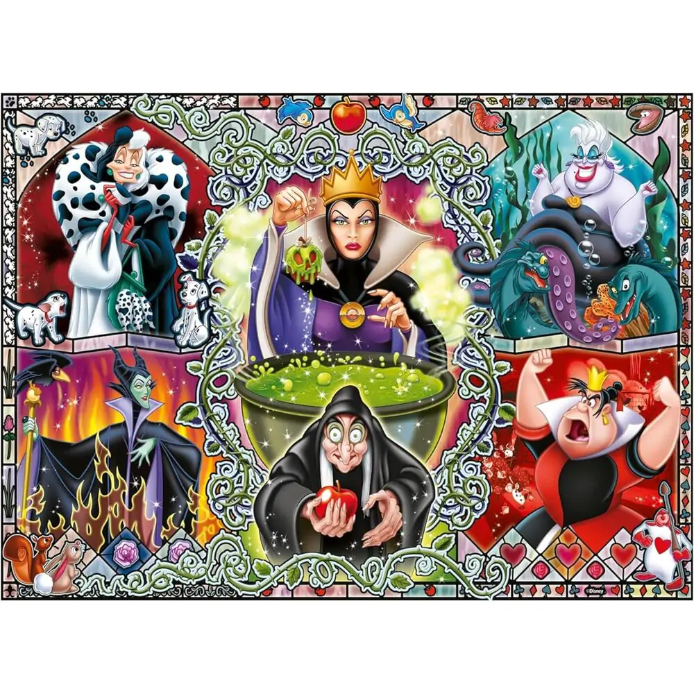 Disney Villains puzzle 1000 dílků fotografii produktu