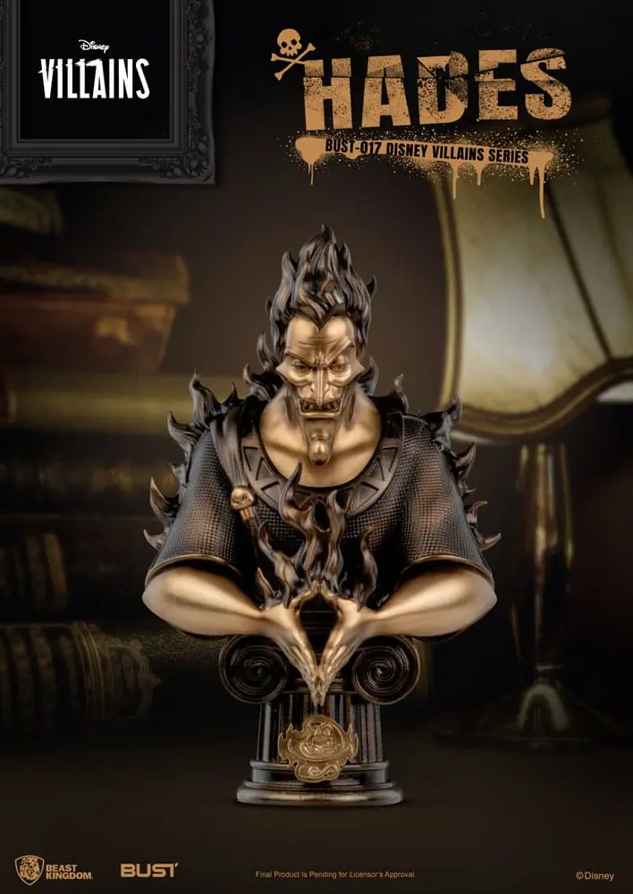 Disney Villains Series PVC Bust Hades 16 cm fotografii produktu