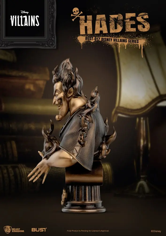 Disney Villains Series PVC Bust Hades 16 cm fotografii produktu