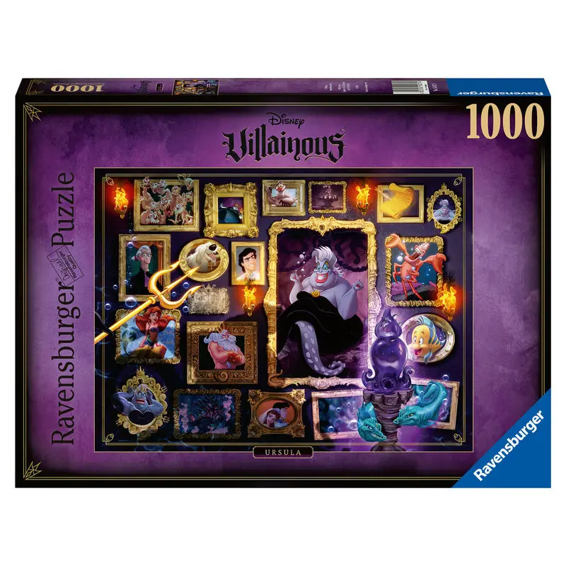 Puzzle Disney Villainous Ursula (1000 dílků) fotografii produktu