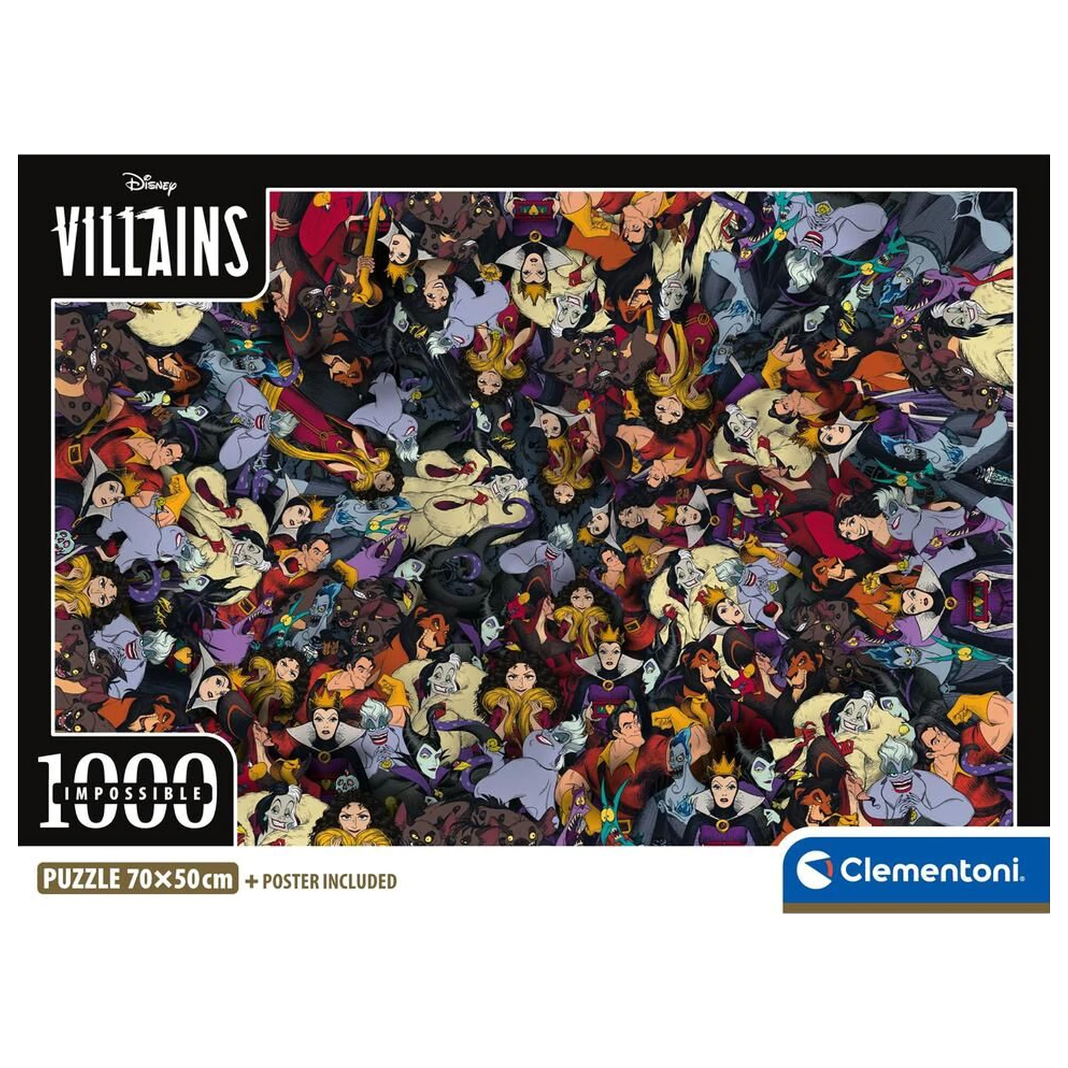 Disney Villans impossible puzzle 1000 dílků fotografii produktu