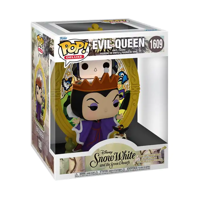 Disney Villians Funko POP! Deluxe vinylová figurka Evil Queen (Glass) 9 cm fotografii produktu