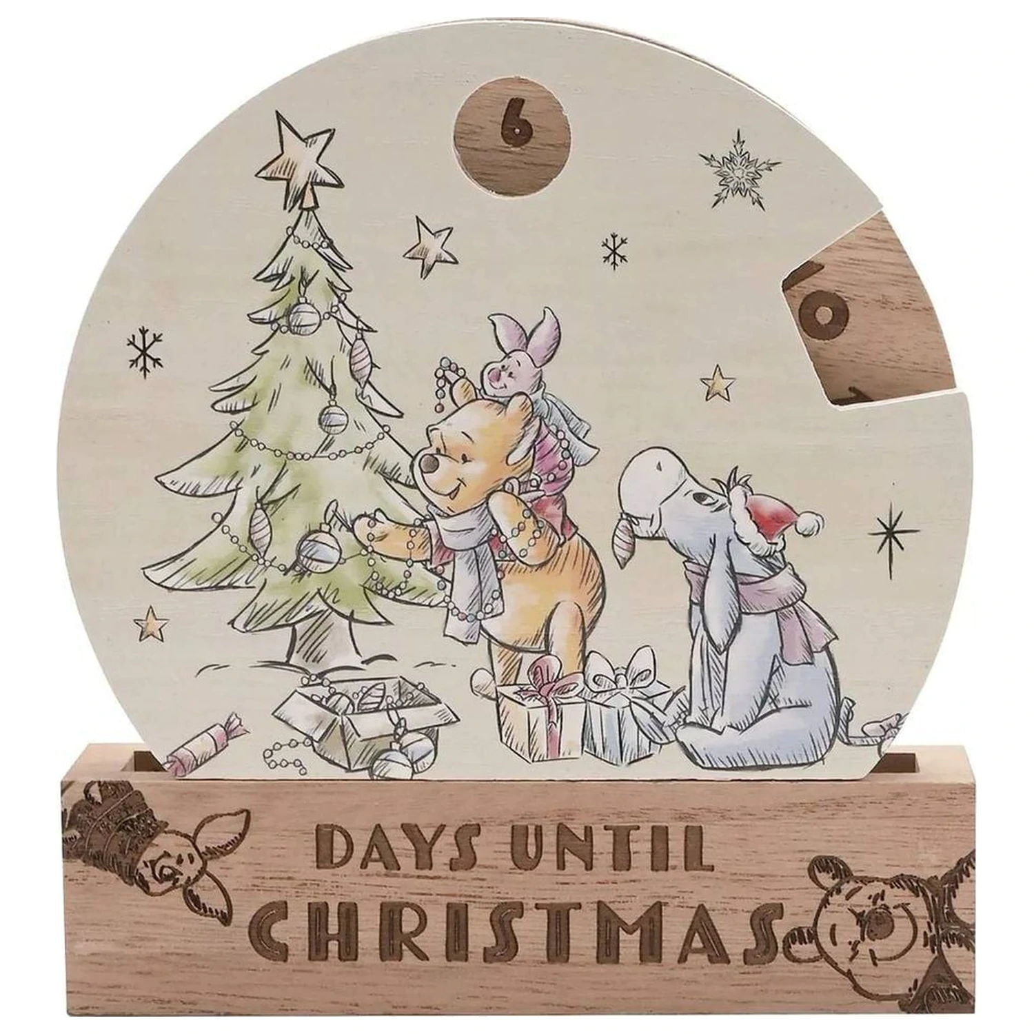 Disney Winnie the Pooh vánoční adventní kalendář fotografii produktu