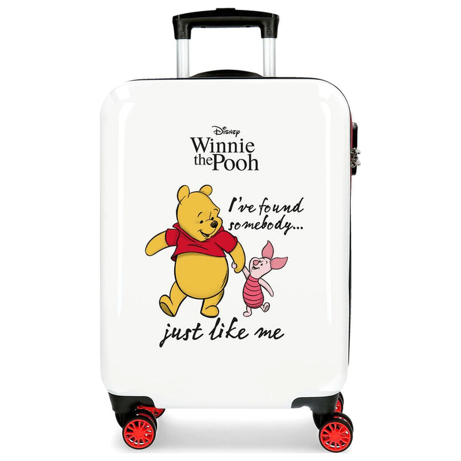 Disney Winnie The Pooh & Piglet ABS cestovní kufr na kolečkách 55cm fotografii produktu